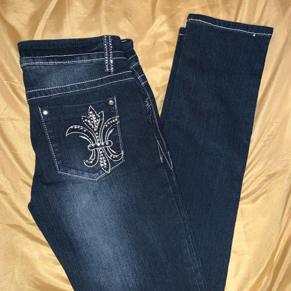 M&j women blue jeans size 9